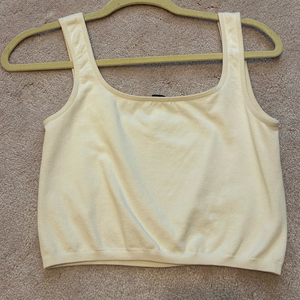 Cream Tank Top - Picture 2 of 2